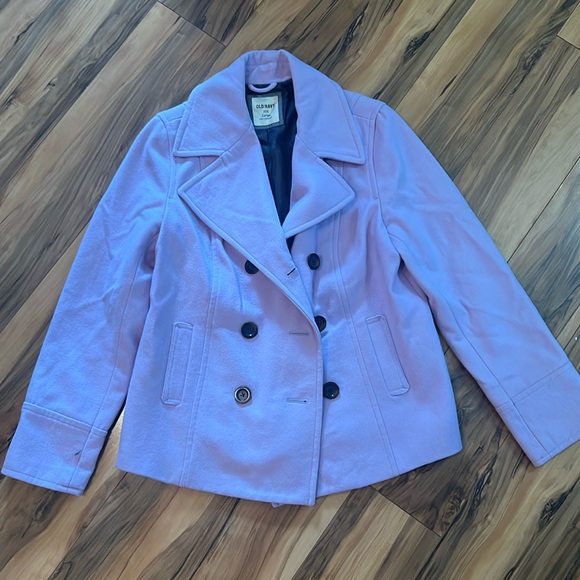 Old Navy Women’s Wool pea Coat Size Large - Picture 1 of 4